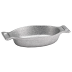 Thumbnail image #1 for TableCraft Products CW4044CP Oval Cast Aluminum Mini Server, 8 oz, Double-Handled, Copper Finish