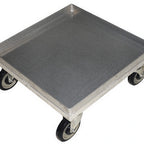 Thumbnail image #1 for Eagle Group Panco GRD-2020-A-X Aluminum Glass Rack Dolly, Open Frame, Single Stack, for 20 x 20 in Racks