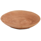 Thumbnail image #1 for JB Prince RB138 B Round Mango Wood Plate, 10" Diameter x 1-1/2" High