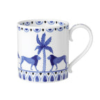 Thumbnail image #1 for Steelite William Edwards, Sultans Garden 82124AND0281V2 Coupe Mug, 12.25 oz, Blue Bone China 1 Dozen