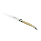 Thumbnail image #1 for Steelite Jean Du Bost, Laguiole Horn 5394S077 9" Forged Steak Knife, Sharpened 13/0 Stainless Steel, ABS Horn Handle