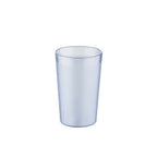 Thumbnail image #1 for CAC China BVPT-10BL 10 oz Blue Pebbled SAN Plastic Tumbler Case of 6 Dozen