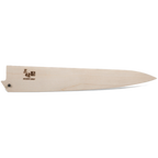 Thumbnail image #1 for JB Prince Mcusta Z241 10C 10-Inch Natural Wood Chef's Knife Saya Cover