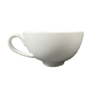 Thumbnail image #1 for Vertex China Ventana LD-D1 Porcelain Tea Cup, 8 oz, Bright White, London Case of 3 Dozen