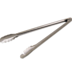 Thumbnail image #1 for Alegacy Foodservice Products 4511 Spring Tongs, 9-1/2"L, 1.2 mm Thick, Scalloped Gripping Edge, Extra Heavy Weight Case of 12
