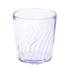 Thumbnail image #1 for G.E.T. Tahiti 2209-1-BL Blue Textured SAN Plastic Rocks Tumbler, 9 oz Case of 6 Dozen