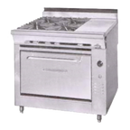Thumbnail image #1 for Montague Company Legend C36-2E 36-Inch Countertop Gas Range, 4 Open Burners, 1 Hot Top, Stainless Steel Front