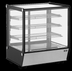 Thumbnail image #5 for Omcan 28-Inch Countertop Square Glass Refrigerated Display Case, 5.12 Cu. Ft., Bottom-Mounted Self-Contained