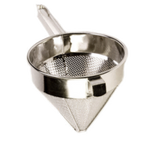 Thumbnail image #1 for Stanton Trading 1819C China Cap Chinois Strainer, 8" Diameter, Coarse Mesh, Stainless Steel Case of 24