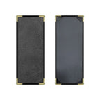 Thumbnail image #1 for Risch Seville SEVDX-1V 4.25X11 Hardback Faux-Leather Single-View Menu Cover, 4-1/4" x 11" Case of 25