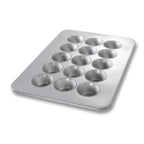 Thumbnail image #1 for Chicago Metallic Bakeware 47005 15-Cup Coated Aluminized Steel Pecan Roll/Large Muffin Pan Case of 6