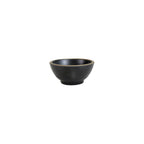 Thumbnail image #1 for G.E.T. Kobe - EGS B245060-GLDB Round Melamine Bowl, 20 oz, 6" Dia x 3"H, Black with Gold Rim Case of 6