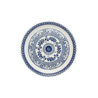 Thumbnail image #1 for Steelite ZABA A102P803 Round Alumina Vitrified Plate, 7-1/2", Talara Vida Blue 1 Dozen