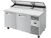 Thumbnail image #2 for True Spec Series 2-Section Pizza Prep Table, 67-Inch Wide, Rear-Mounted Self-Contained Refrigeration
