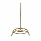 Thumbnail image #1 for Libertyware SPNDL-G 6-Inch Gold-Plated Spindle Check Holder with Non-Skid Rubber Feet Case of 120
