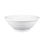 Thumbnail image #2 for G.E.T. Pebble Creek - EGS D1006RR-W Round Melamine Bowl, 20 oz, White, 6-3/4" Case of 6
