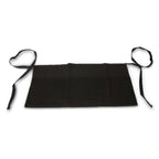 Thumbnail image #1 for Concasse MCTXDEL5731N Black Waist Apron, 22" x 12", 1 Pocket Case of 50