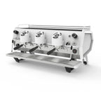 Thumbnail image #1 for Espresso Parts Sanremo Coffee Machines D8PRO3-WHITE 3-Group Commercial Volumetric Espresso Machine, Dual Temperature Control, White