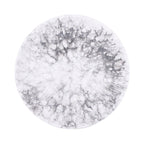 Thumbnail image #1 for G.E.T. Hermosa - EGS B379825-BBM Round Melamine Plate, Marble Design, 8-1/4" Diameter x 1-1/4"H Case of 6