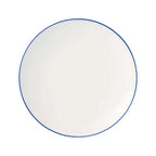 Thumbnail image #1 for Libbey Porcelana Linea 114235 Coupe Plate, 10-1/2 in, Round Porcelain, Blue