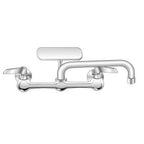 Thumbnail image #1 for AERO Manufacturing S-01 Commercial Pre-Rinse Faucet, 8" Centers, 12" Swing Spout