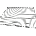 Thumbnail image #1 for NBR Equipment GY-W2430 Wire Shelf, 30"W x 24"D, Gray Epoxy Finish, Includes 4 Sleeve Clips