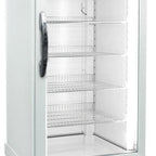 Thumbnail image #1 for AMPTO Tekna 4100 NFP Glass Door Refrigerator Merchandiser, 1-Section, 19 cu. ft., Silver