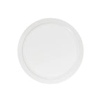 Thumbnail image #2 for Cal-Mil 24102-11-15 Round White Melamine Plate, 11 in, Narrow Rim Case of 6