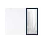 Thumbnail image #1 for Risch SEWNAAP 4.25X11/8.5X11-LEATHERETTE Leatherette Add-A-Page Menu Insert, 4-1/4 x 11 in, Clear Pocket, Metal Corners Case of 24