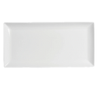 Thumbnail image #1 for Steelite International Varick, Pub 6900E558 Rectangular Porcelain Plate, 9-1/2 x 5 in. 1 Dozen
