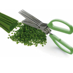 Thumbnail image #1 for Matfer Bourgeat 120806 Herb Scissors, 7-7/8" with 5 Stainless Steel Blades