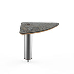 Thumbnail image #1 for Steelite Mogogo, Modular MGCIAY13GSXX High Display Shelf, Small Triangular, Grey Slate Laminate, 14 x 14 x 12-1/2"H