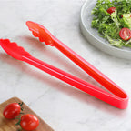 Thumbnail image #2 for New Star Foodservice Inc. 35544 Utility Tongs, 12-Inch, Scalloped, Polycarbonate, Red Case of 120