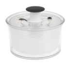 Thumbnail image #1 for JB Prince Oxo U116 Salad Spinner, 4-1/2 Qt., Pump Mechanism, Plastic, Transparent