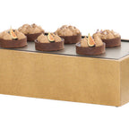 Thumbnail image #1 for Cal-Mil Madera 22072-4-99 Rectangular Wood Cold Display Tray, 9.5" x 17.75" x 4.75"H