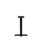 Thumbnail image #1 for Oak Street B522-ADA ADA Steel Table Base, 5" x 22" Base Spread, 3" Column, Black Powder-Coat Finish