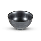 Thumbnail image #1 for Korin Inc Tessa Black BWS-326 Round Ceramic Rice Bowl, 8 oz., 4-1/2" Diameter