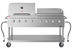Thumbnail image #6 for KoolMore 8-Burner Mobile Commercial Outdoor Grill Charbroiler with 30-Inch Roll Dome Cover, Propane