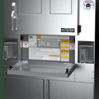 Thumbnail image #2 for MTI Autofry MTI AUTOFRY MTI-40E PRO Ventless Electric Floor Fryer with Automatic Oil Filtration, Enclosed, Dual Fry Pots, Programmable Controls