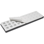 Thumbnail image #1 for JB Prince Silikomart M665 Mini Cube Pop Mold Tray, 30-Compartment, 4/5-Inch Cubes, Silicone and Plastic