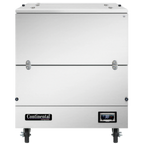 Thumbnail image #1 for Continental Refrigerator Designer Line MC3NSSDCW School Milk Cooler, 34-Inch, Dual Access, Cold Wall, Stainless Steel