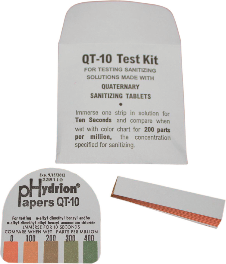 Product image #2 for Spill-Stop 1176-0 Steramine Water Test Kit & Strips