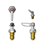 Thumbnail image #2 for T&S Brass 012444-25 Hot Faucet Cerama Cartridge with Bonnet and 2-3/16-Inch Lever Handle