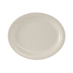 Thumbnail image #1 for Tuxton China Nevada TNR-041 Ceramic Oval Platter, 8-1/2 x 6-7/8 in, Narrow Rim Case of 3 Dozen