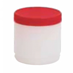 Thumbnail image #1 for Alegacy Foodservice Products PP3RD 16 oz Polyethylene Pourer with Red Cap and Frosted Body Case of 12