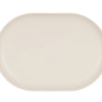 Thumbnail image #2 for Cal-Mil 24005-117-103 Melamine Ivory Platter, 11"W x 7"D x 1"H Case of 6