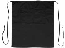 Product image #2 for Signature Chef Black Full-Length Bistro Apron, 32 x 28 Inches, 2 Pockets