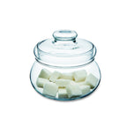 Thumbnail image #1 for Kadra Kitchenware Simax SX-5052 Glass Sugar Bowl, 16 oz. Case of 30