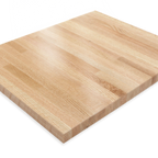 Thumbnail image #2 for JustChair Manufacturing TTSBB-150-24R Round Solid Butcherblock Table Top, 24" Diameter, 1-1/2" Thick, Polyurethane Finish