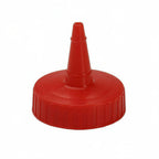 Thumbnail image #1 for Libertyware SBRC Squeeze Bottle Cap, Standard Mouth, Red, Single Tip Case of 104 Dozen